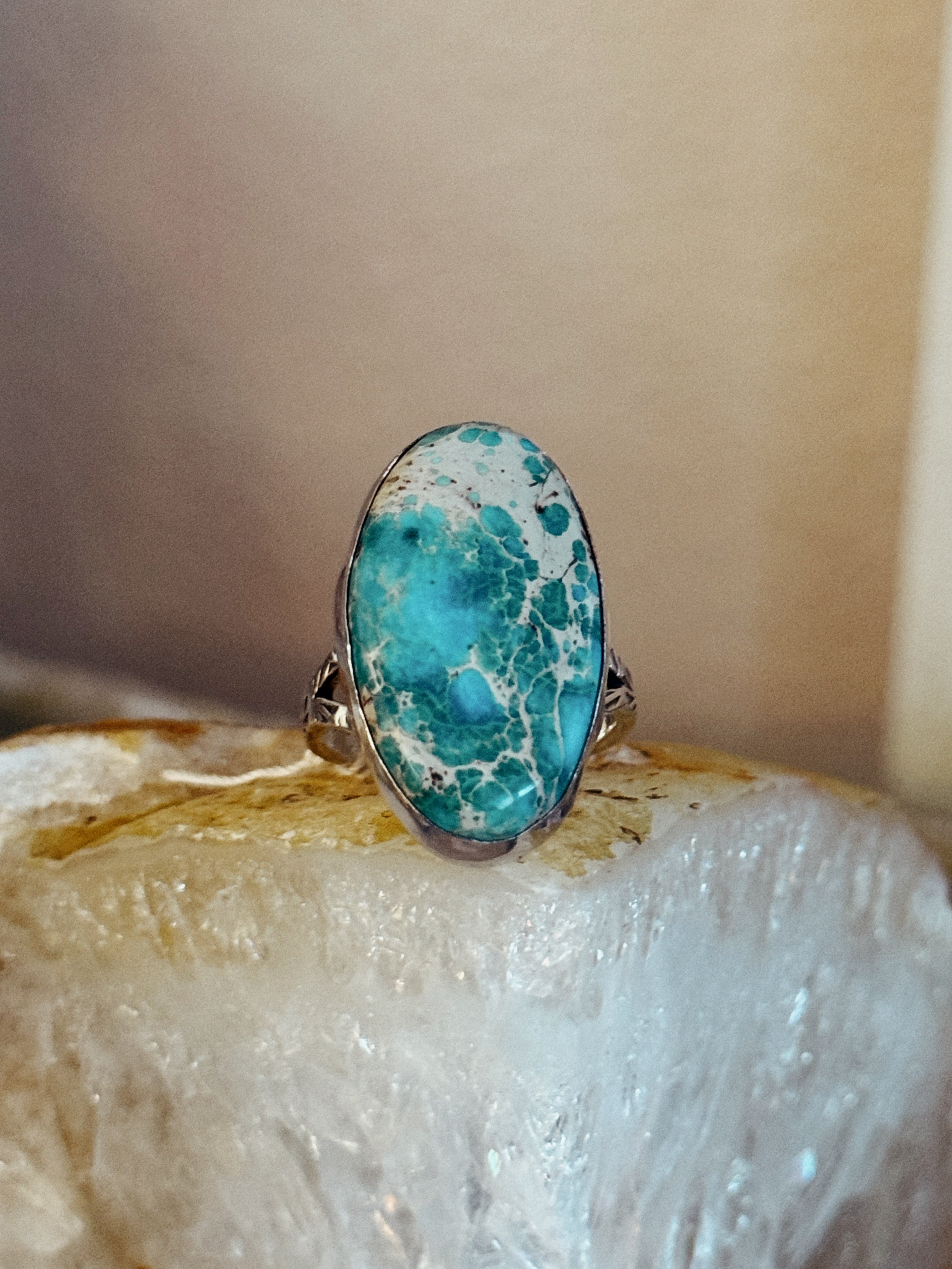 Sea Sediment Jasper Ring